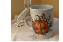 pumpkin 15 ounce coffee mug